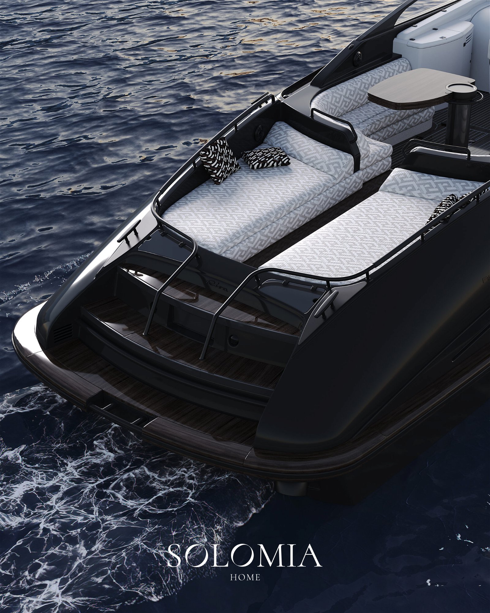 Yacht Riva Solomia Home design