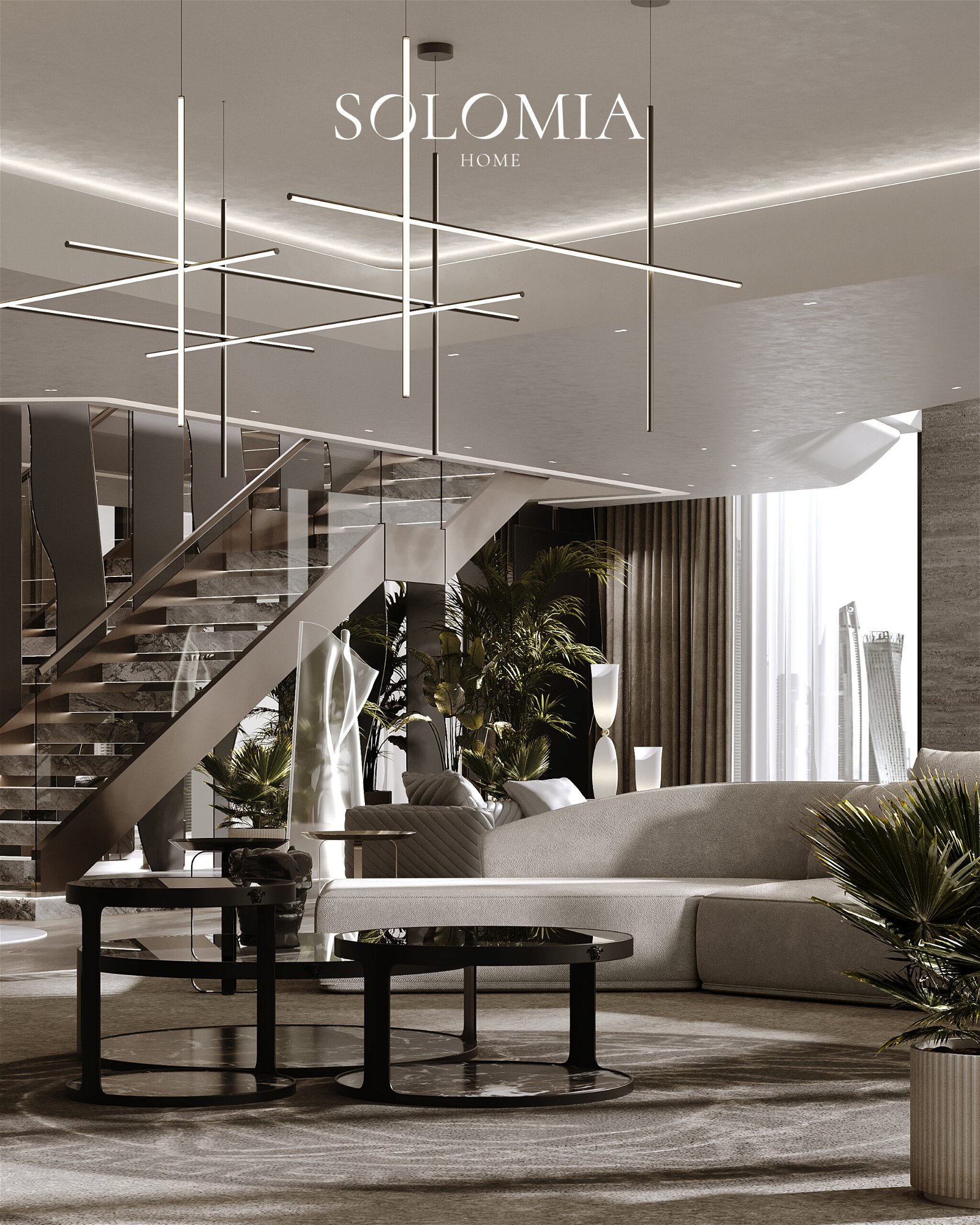 Opus Tower by Zaha Hadid interior design