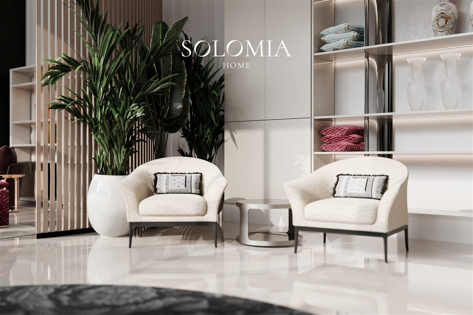 Solomia Home trade hall design