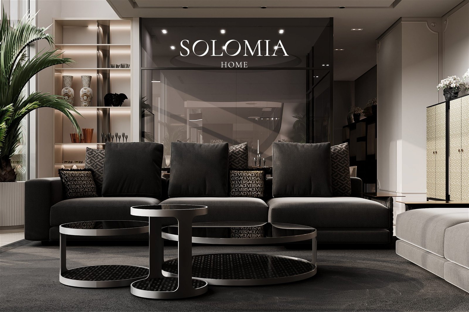 Solomia Home trade hall design