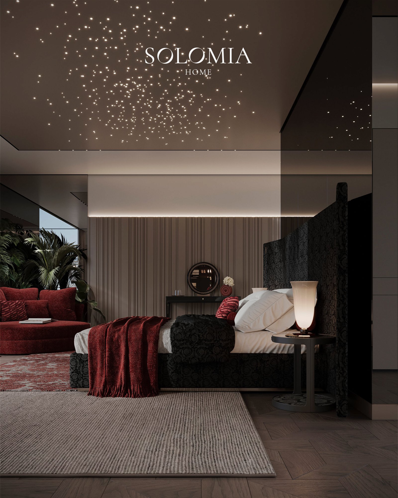 Villa Dubai Hills bedroom design