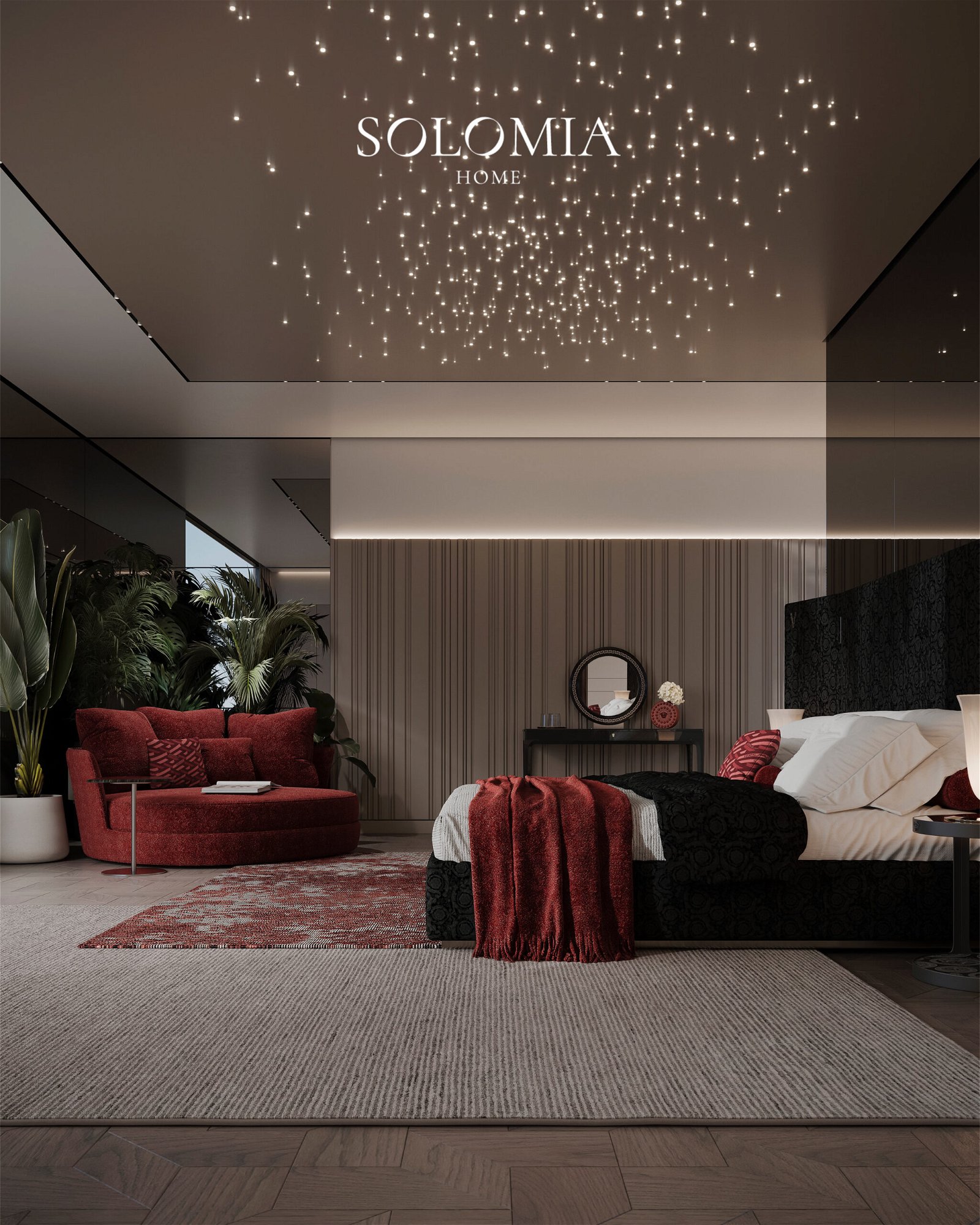 Villa Dubai Hills bedroom design
