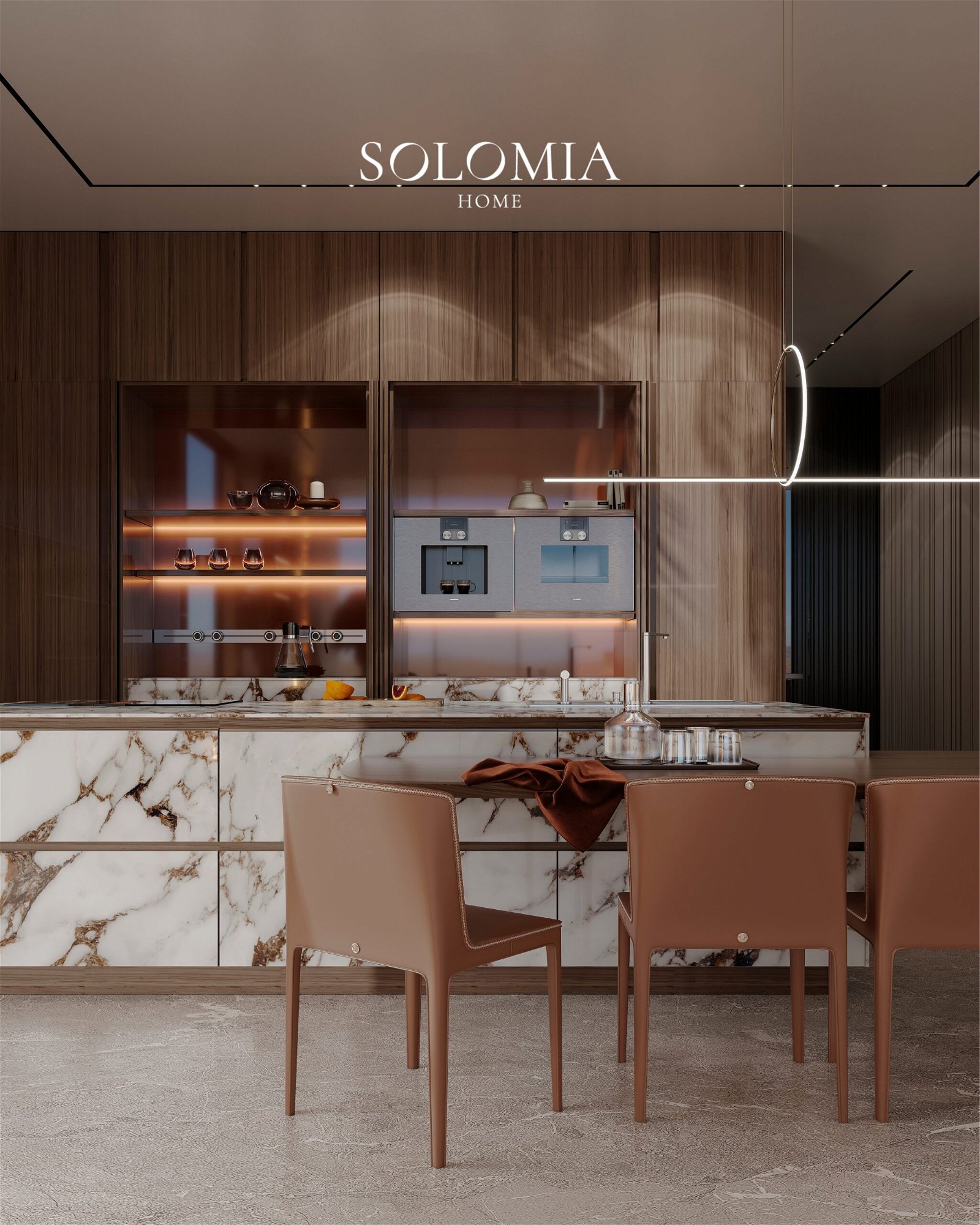Villa Dubai Hills kitchen design