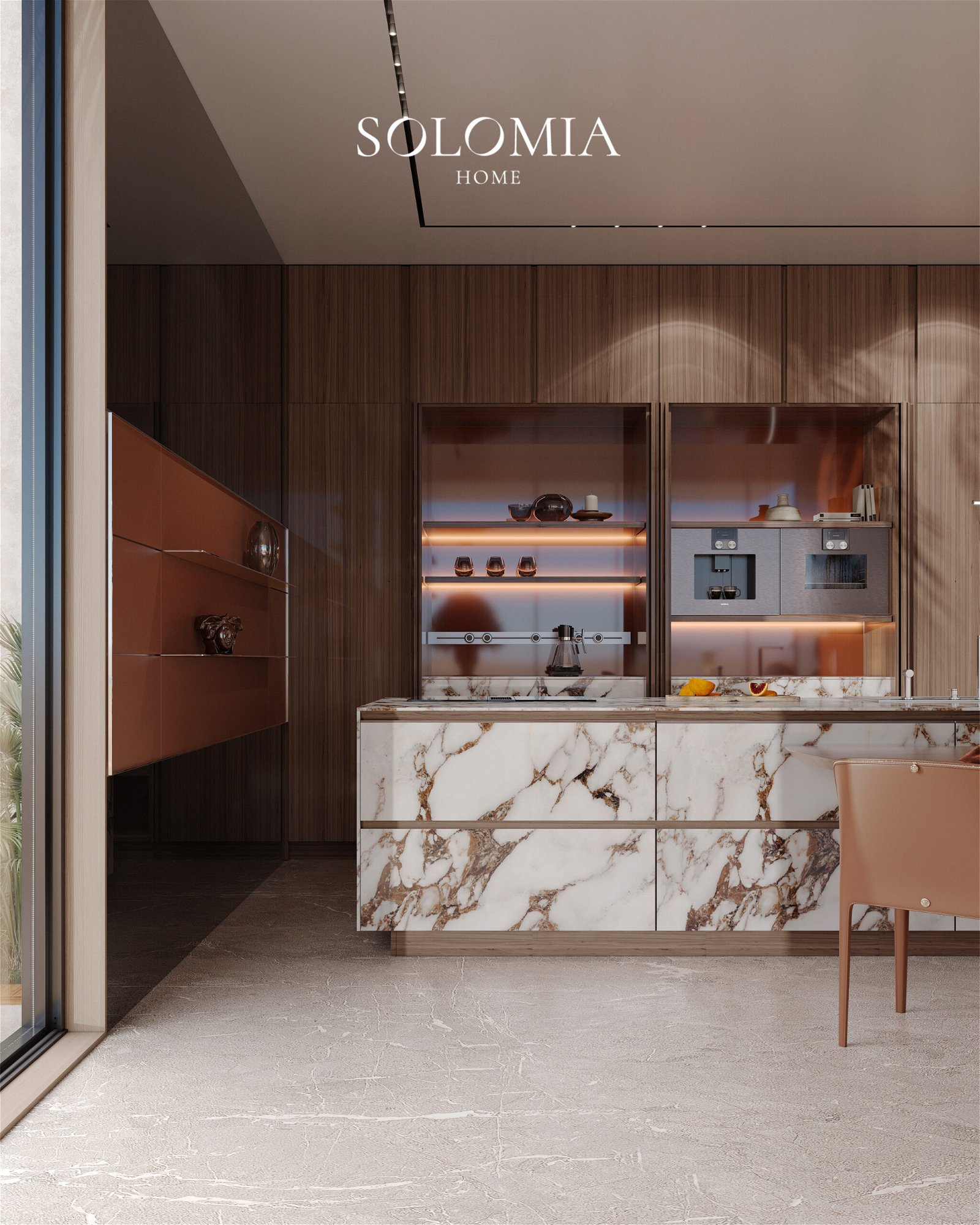 Villa Dubai Hills kitchen design