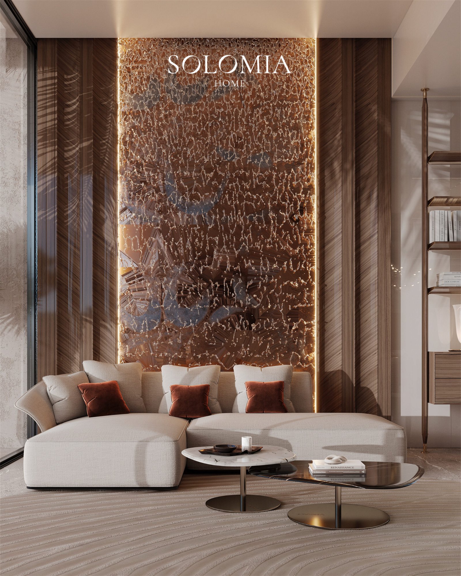 Villa Dubai Hills living room design