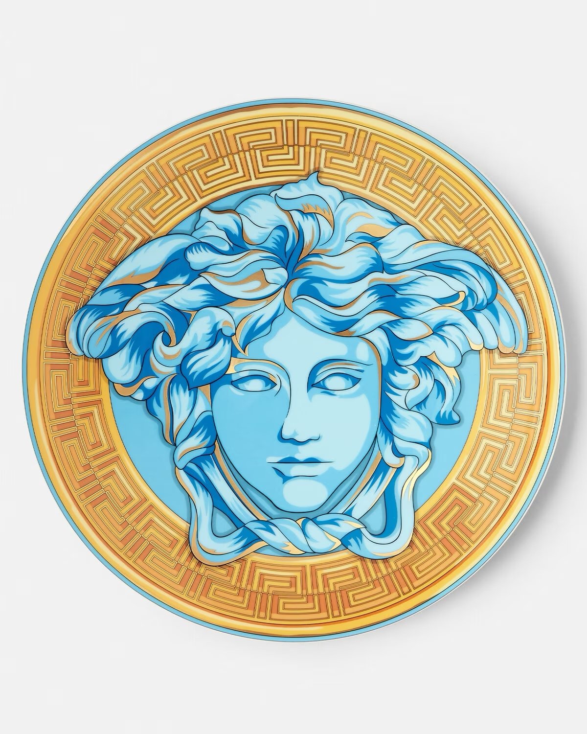 Versace Rosenthal Medusa Amplified charger plate