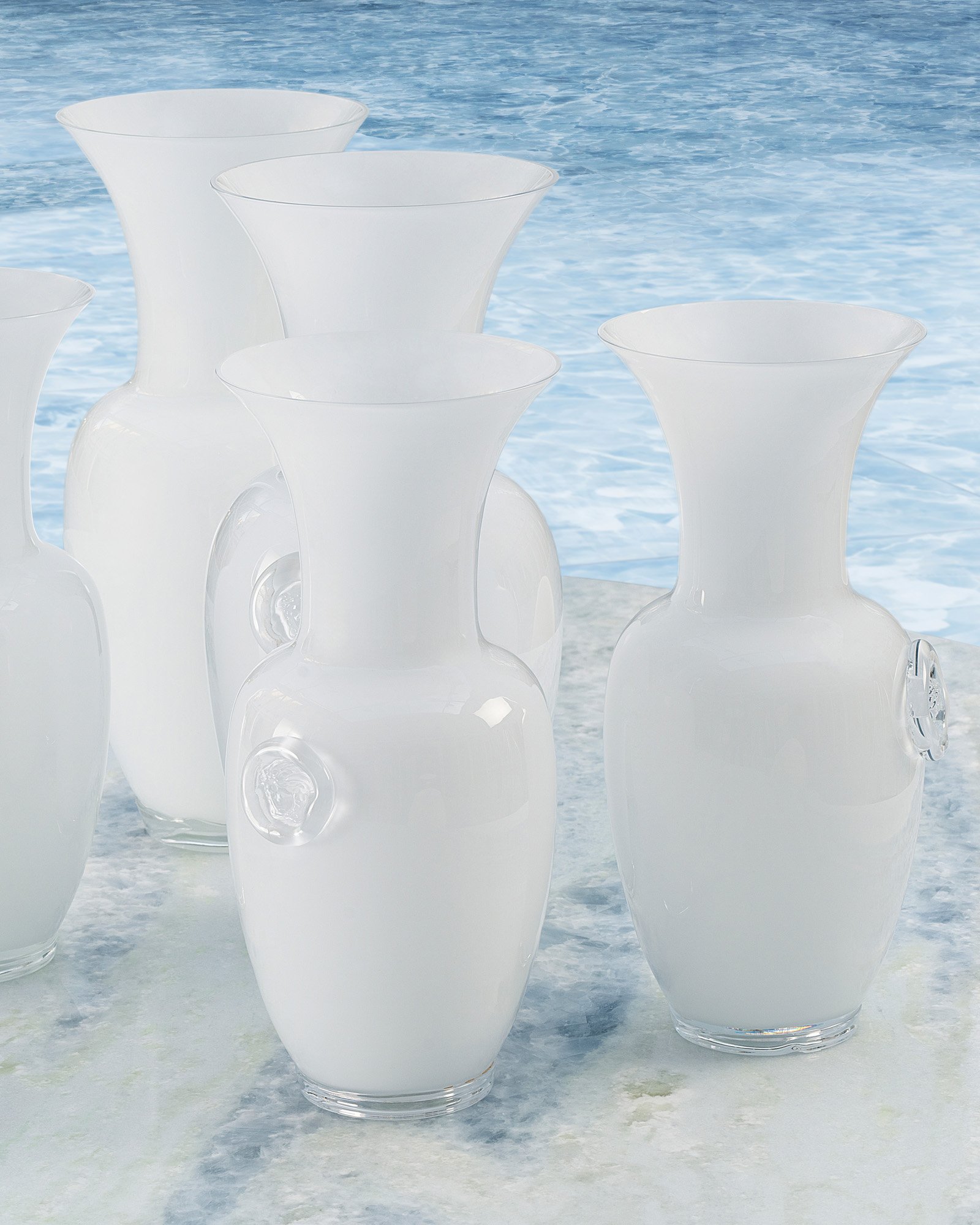 Versace Home Glass Murano Vases