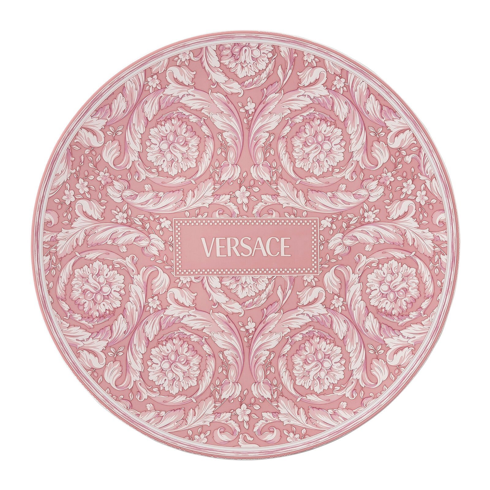 Versace Rosenthal Barocco Barocco Rose service plate