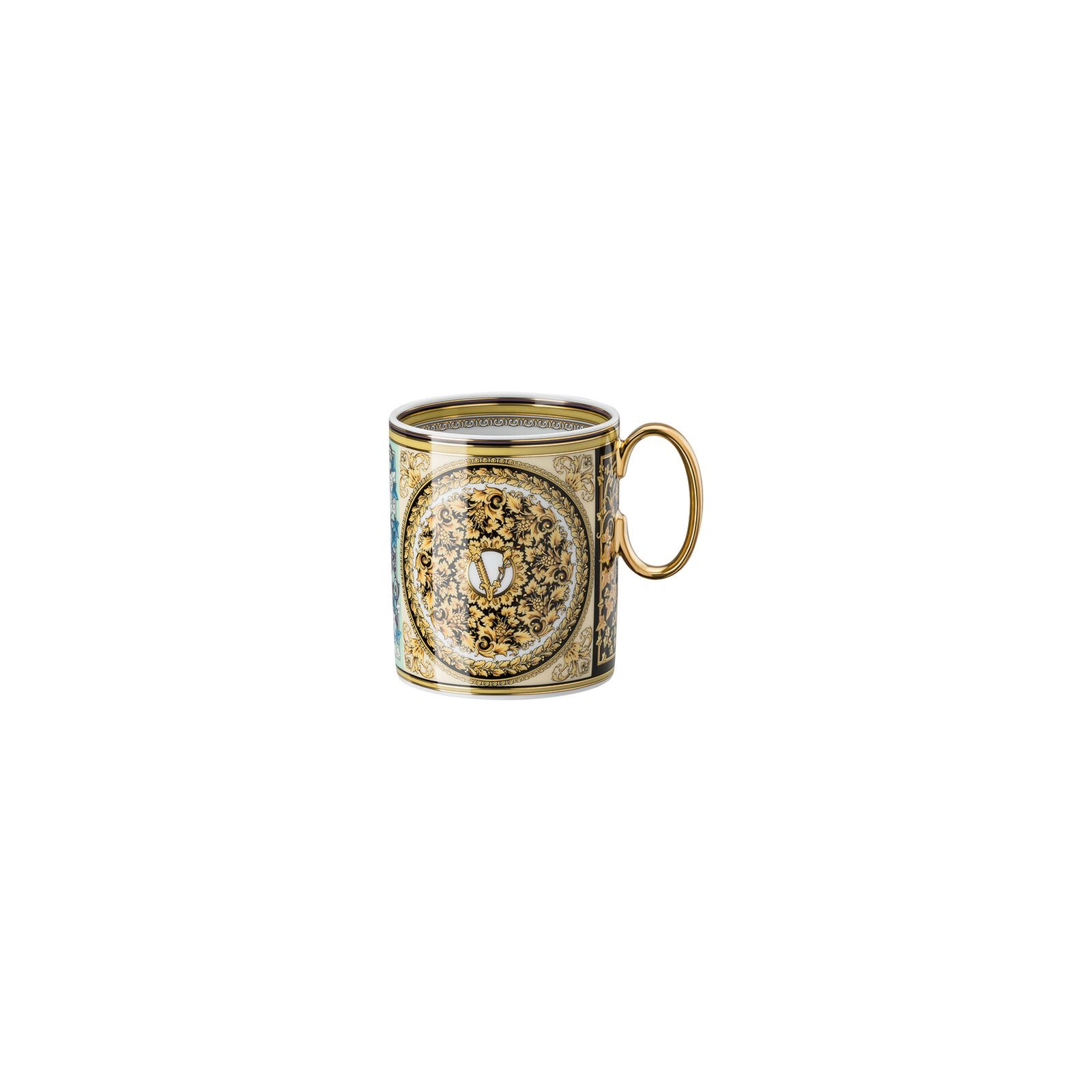 Versace Rosenthal Barocco Mosaic mug with handle