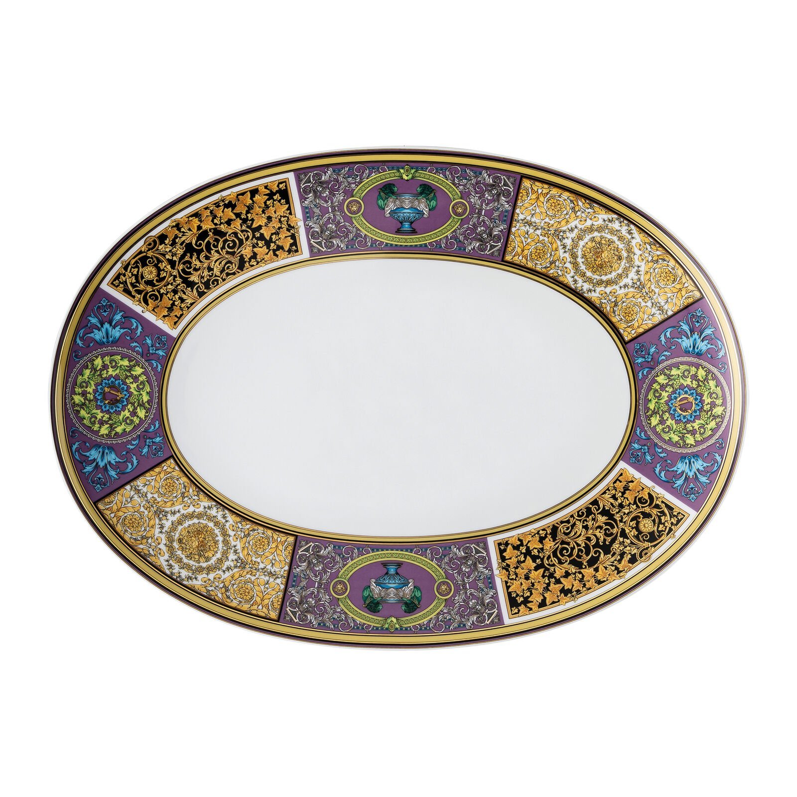 Versace Rosenthal Barocco Mosaic platter