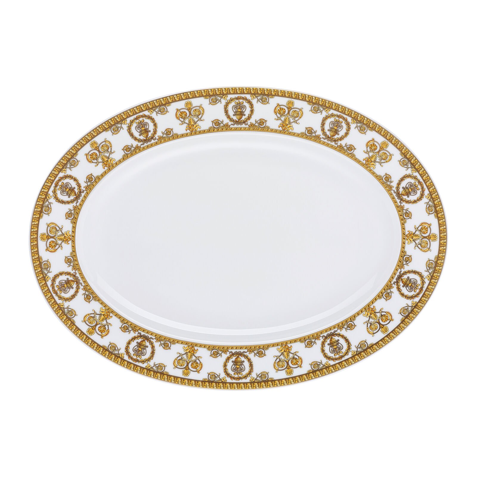 Versace Rosenthal I love Baroque Baroque Bianco platter